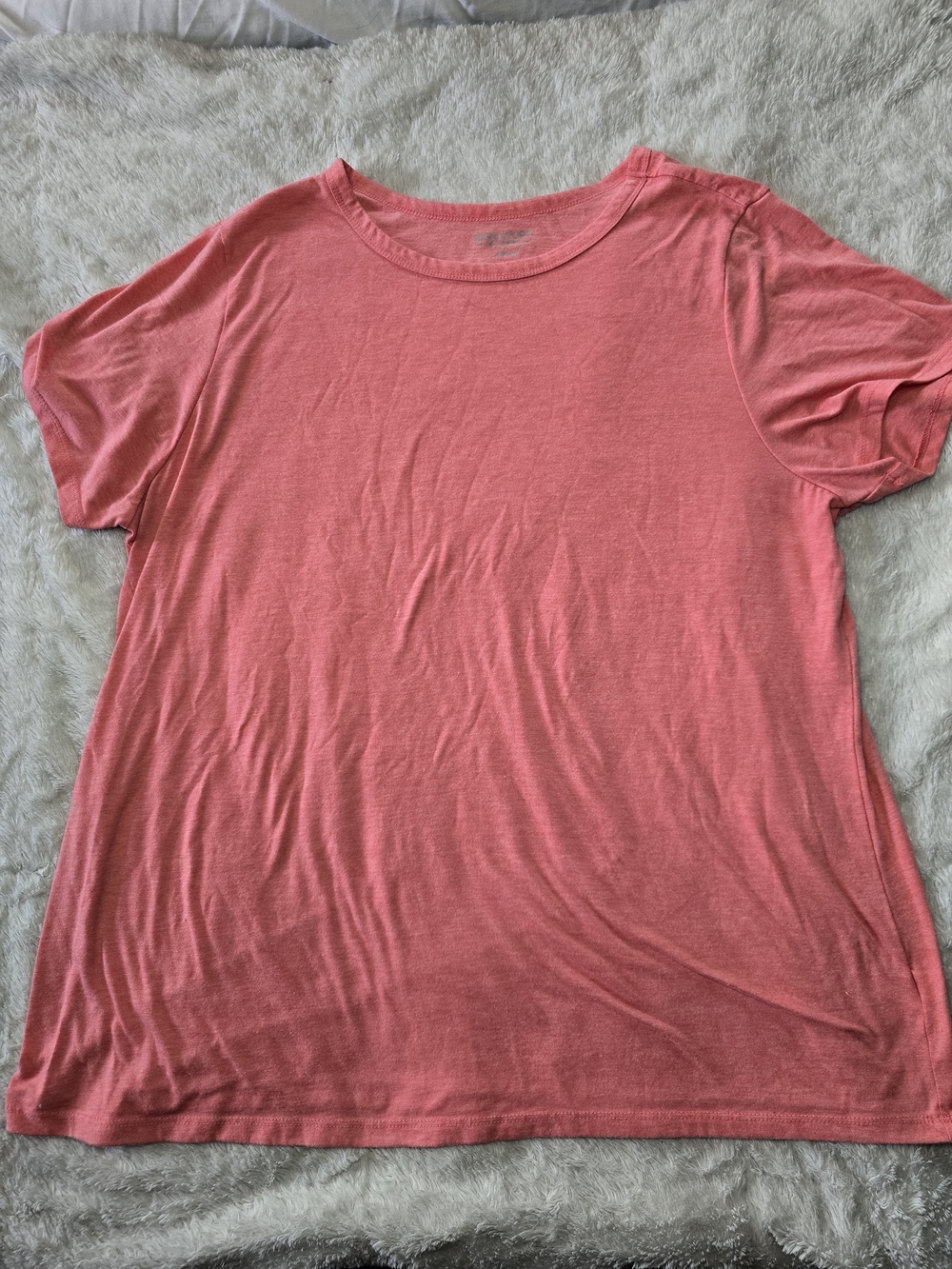 torrid Coral Crewneck Short Sleeve Tee